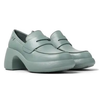 CAMPER Thelma - Loafers for Women - Green, size Smooth leather