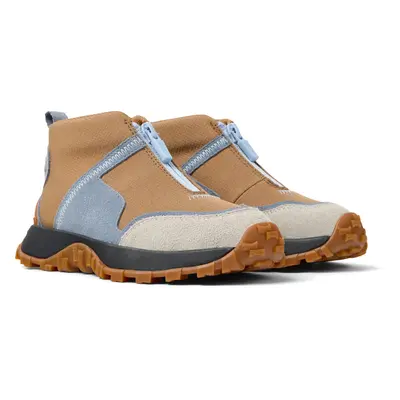 CAMPER Drift Trail - Sneakers for Girls - Brown,Grey,White, size Cotton fabric/Smooth leather