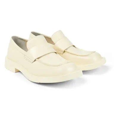 CAMPERLAB MIL - Unisex Loafers - White, size Smooth leather