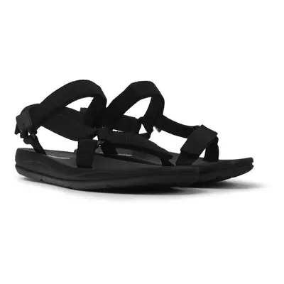 CAMPER Match - Sandals for Women - Black, size Cotton fabric