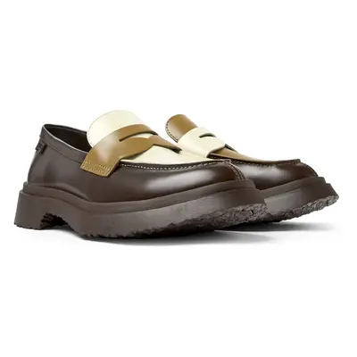 CAMPER Twins - Formal shoes for Women - Brown,White, size Smooth leather