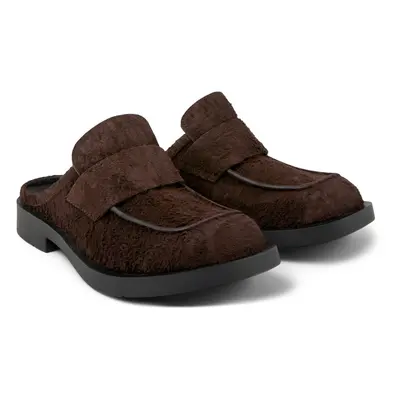 CAMPERLAB MIL - Unisex Clogs - Brown, size Suede