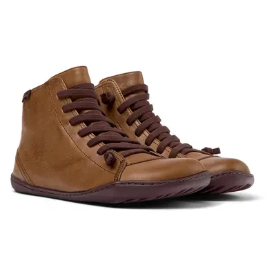 CAMPER Peu - Ankle boots for Women - Brown, size Smooth leather