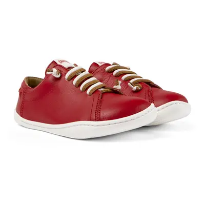 CAMPER Peu - Smart casual shoes for Girls - Red, size Smooth leather