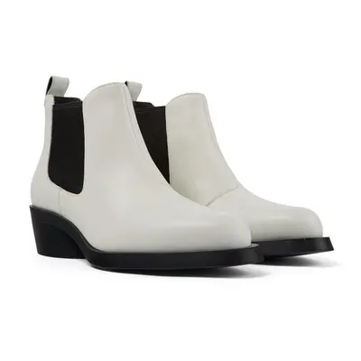 CAMPER Bonnie - Ankle boots for Women - White, size Smooth leather