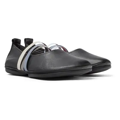 CAMPER Twins - Ballerinas for Women - Black, size Smooth leather