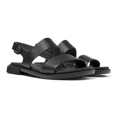 CAMPER Edy - Sandals for Women - Black, size Smooth leather