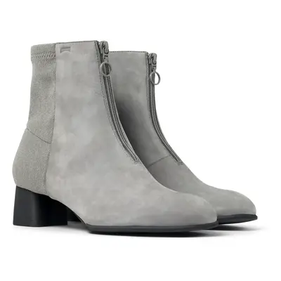 CAMPER Katie - Ankle boots for Women - Grey, size Cotton fabric