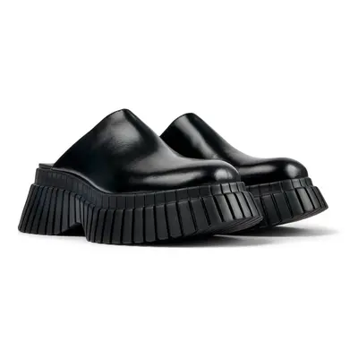 CAMPER BCN - Clogs for Women - Black, size Smooth leather