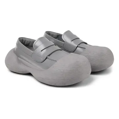 CAMPERLAB Caramba - Unisex Loafers - Grey, size Smooth leather