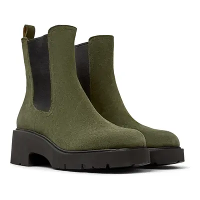 CAMPER Milah - Boots for Women - Green, size Suede