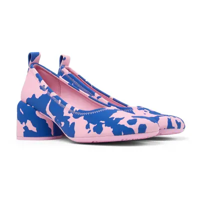 CAMPER Niki - Formal shoes for Women - Pink,Blue, size Cotton fabric