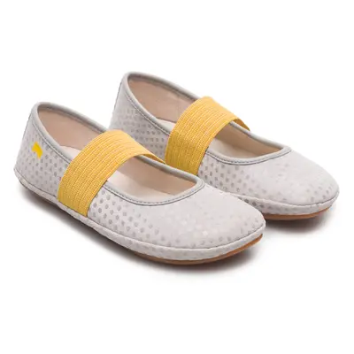 CAMPER Right - Ballerinas for Girls - Grey, size Smooth leather