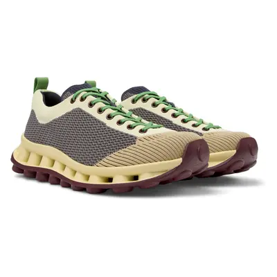 CAMPER Camper x SUNNEI - PELOTISSIMA - Sneakers for Men - Grey,Yellow,Beige, size Cotton fabric