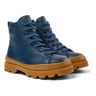 CAMPER Brutus - Boots for Girls - Blue, size Smooth leather