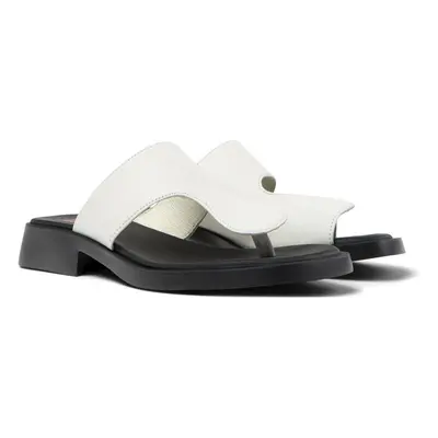 CAMPER Twins - Sandals for Women - White, size Smooth leather