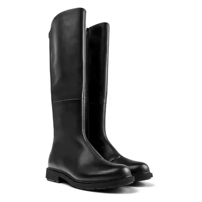 CAMPER Neuman - Boots for Women - Black, size Smooth leather/Cotton fabric