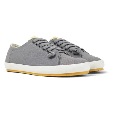 CAMPER Peu Rambla - Sneakers for Women - Grey, size Cotton fabric