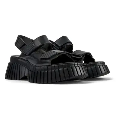 CAMPER BCN - Sandals for Women - Black, size Smooth leather