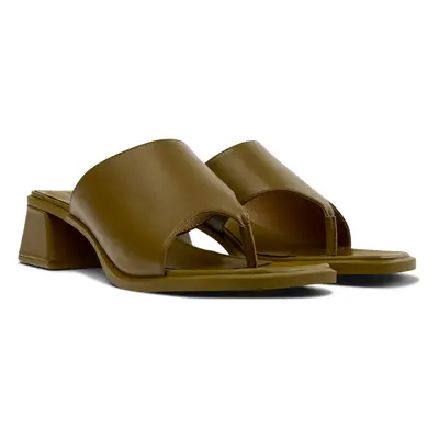 CAMPER Kora Sandal - Sandals for Women - Green, size Smooth leather