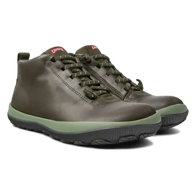 CAMPER Peu Pista - Ankle boots for Women - Green, size Smooth leather/Cotton fabric