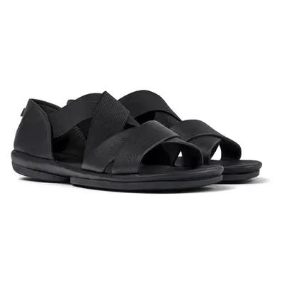 CAMPER Right - Sandals for Women - Black, size Smooth leather