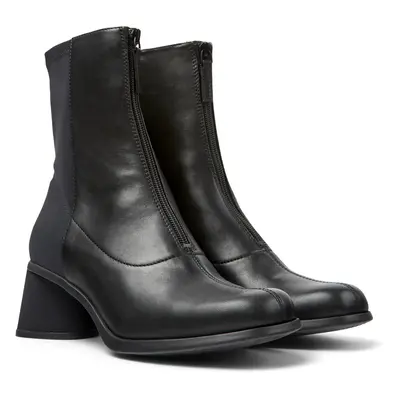 CAMPER Kiara - Ankle boots for Women - Black, size Smooth leather/Cotton fabric