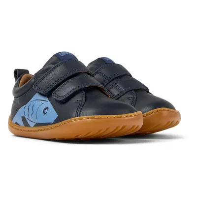 CAMPER Twins - Sneakers for First walkers - Blue, size Smooth leather