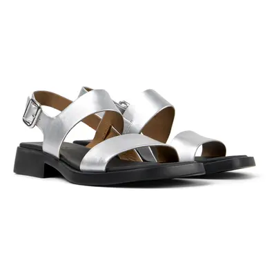 CAMPER Dana - Sandals for Women - Grey, size Smooth leather