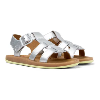 CAMPER Bicho - Sandals for Girls - Grey, size Smooth leather