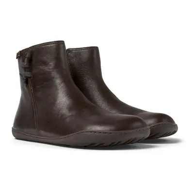 CAMPER Peu - Ankle boots for Women - Brown, size Smooth leather