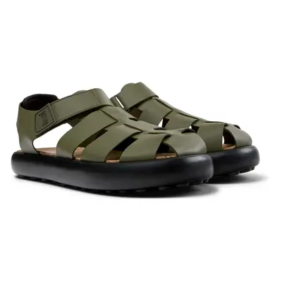 CAMPER Pelotas Flota - Sandals for Men - Green, size Smooth leather