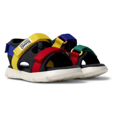 CAMPER Bobo Choses x Camper - Sandals for First walkers - Blue,Red,Yellow, size Cotton fabric