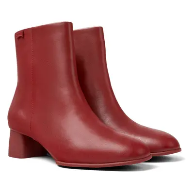 CAMPER Katie - Ankle boots for Women - Burgundy, size Smooth leather