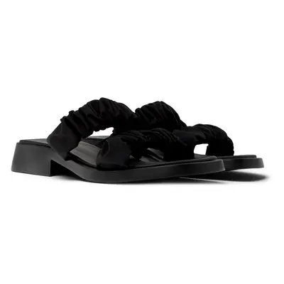 CAMPER Dean - Sandals for Women - Black, size Cotton fabric