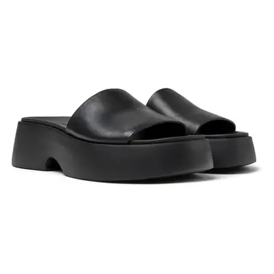 CAMPER Tasha - Sandals for Women - Black, size Smooth leather