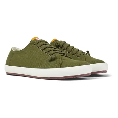 CAMPER Peu Rambla - Sneakers for Men - Green, size Cotton fabric