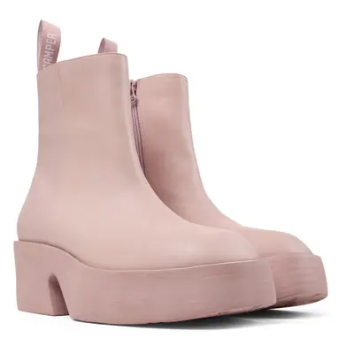 CAMPER Billie - Ankle boots for Women - Pink, size Smooth leather