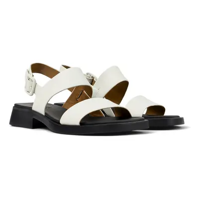 CAMPER Dana - Sandals for Women - White, size Smooth leather