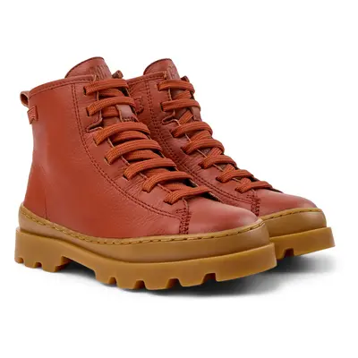 CAMPER Brutus - Boots for Girls - Red, size Smooth leather