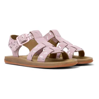 CAMPER Bicho - Sandals for Girls - Pink, size Suede