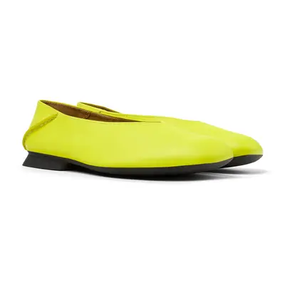 CAMPER Casi Myra - Formal shoes for Women - Yellow, size Smooth leather