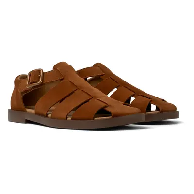 CAMPER Don - Sandals for Men - Brown, size Suede