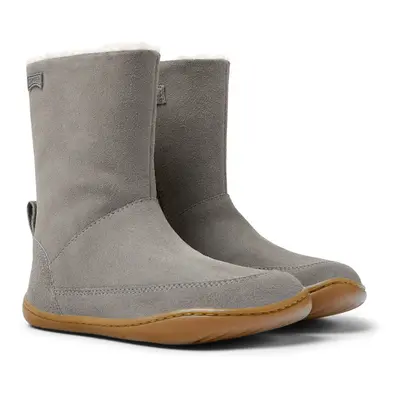 CAMPER Peu - Boots for Girls - Grey, size Suede