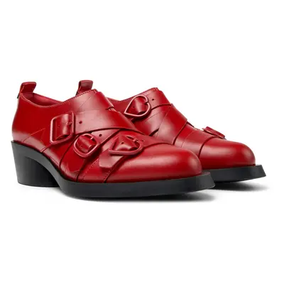 CAMPER Twins - Formal shoes for Women - Red, size Smooth leather