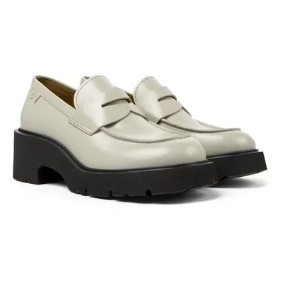 CAMPER Milah - Formal shoes for Women - Grey, size Smooth leather