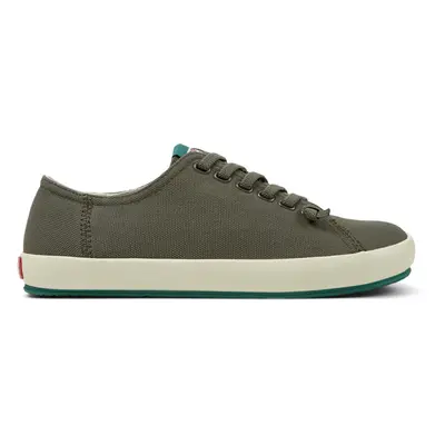 CAMPER Peu Rambla - Sneakers for Men - Green, size Cotton fabric