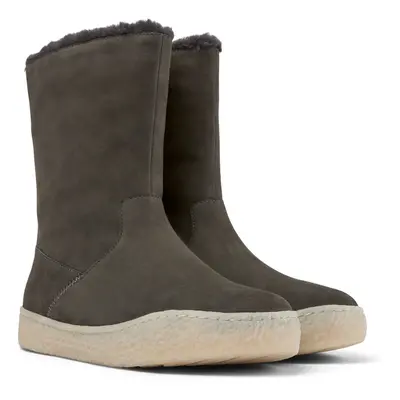 CAMPER Peu Terreno - Boots for Women - Grey, size Suede