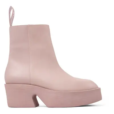 CAMPER Billie - Ankle boots for Women - Pink, size Smooth leather