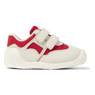 CAMPER Dadda - Sneakers for First walkers - Red,White, size Cotton fabric/Smooth leather